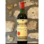 Vin rouge, bordeaux superieur, chteau de clotte 1969