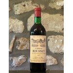 Vin rouge, cote de bourg, ch�teau rousset 1967