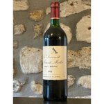 Vin rouge, haut medoc, la demoiselle de sociando mallet 1992