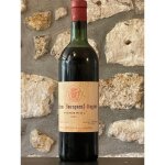 Vin rouge, pomerol, ch�teau bourgneuf vayron 1962