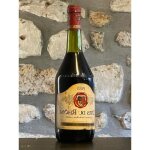 Vin rouge, cotes du rhone, cave vinicole de morieres 1983