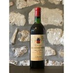 Vin rouge, saint estephe, château site haut vignoble 1970 Vin rouge, saint estephe, château site haut vignoble 1970