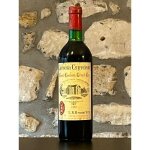 Vin rouge, st emilion grand cru, ch�teau cantenac 1976