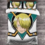 Vinsmoke sanji mighty ducks one piece ensemble de literie pi��ces housse de couette ensemble de literie ...