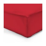 Vision drap housse rouge 200x200cm
