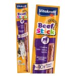 Vitakraft - b�ton beef stick a l'agneau pour chien - 50x12g