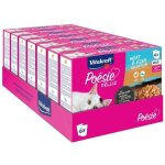Vitakraft posie multipack dlice assortiment en gele dinde et saumon - lot de 7 botes de 6 pochons ...