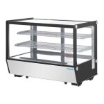 Vitrine de comptoir positive 160l ¿ srie g carre noire, 160 w, 220v - mono