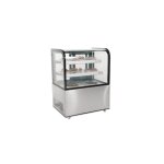 Vitrine inox réfrigérée positive de présentation 270 litres, sur roulettes, noire, 480 w, 220 v - mono ... Vitrine inox réfrigérée positive de présentation 270 litres, sur roulettes, noire, 480 w, 220 v - mono ...