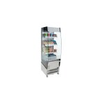 Vitrine inox ventilée positive libre service 220 litres, avec rideau, sur roulettes, 1300 w, 220 v - ... Vitrine inox ventilée positive libre service 220 litres, avec rideau, sur roulettes, 1300 w, 220 v - ...