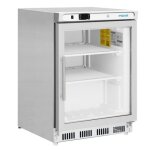 Vitrine rfrigre ngative, inox ¿ 129 l, 270w - mono