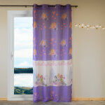 Voilage fantaisie a imprim�s  princesses