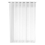 Voilage grande largeur - 240 x 240 cm - blanc
