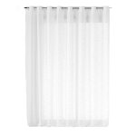 Voilage grande largeur - 300 x 240 cm - blanc