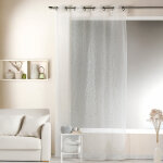 Voilage en organza d�vor� et brod�