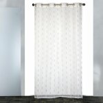 Voilage en organza  grain de caf�