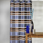Voilage en organza rayures horizontales