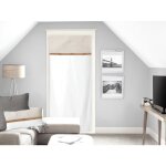 Voilage porte - fen�tre en coton 70x200 cm candice, par soleil d'ocre