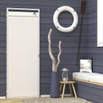 Voilage porte - fen�tre en coton 70x200 cm esprit marin, par soleil d'ocre