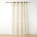 Voilage tamisant ajour� a esprit macram�