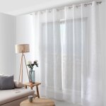 Voilage tamisant brod� de sph�res