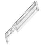 Volet compartiment partie glacons d'origine rfrigrateur conglateur (000664842 bosch)