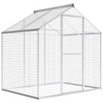 Voli�re d'ext�rieur aluminium 178 x 122 x 194 cm