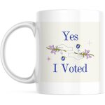 Vote personnalise j'ai vote mug en creme bleu vif pastel violet riso revival style - avec votre texte ... Vote personnalise j'ai vote mug en creme bleu vif pastel violet riso revival style - avec votre texte ...