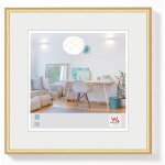 Walther cadre photo en plastique - new lifestyle - 30x30 cm - or