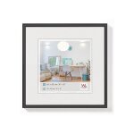 Walther cadre photo plastique new lifestyle 30x30 noir