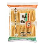 Want want rijstwafels senbei croustillants riz souffl� snack l�ger saveur authentique 112g