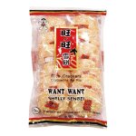 Want want rijstwafels shelly senbei croustillants riz souffl� snack l�ger saveur unique 150g