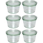 Weck lot de 6 bocaux 370ml