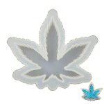 Weed silicone resin mold cigar cendrier feuille d��rable cendrier cendrier cas