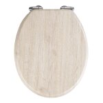 Wenko 22014100 abattant pour wc mdf chêne gris Wenko 22014100 abattant pour wc mdf chêne gris