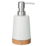 Wenko distributeur de savon bambou c�ramique