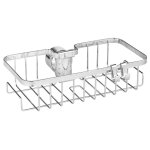 Wenko floresta plastique, acier inoxydable mural serviteur de douche