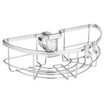 Wenko floresta plastique, acier inoxydable mural serviteur de douche