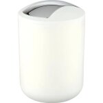 Wenko poubelle salle de bain, mini poubelle salle de bain, couvercle basculant, brasil s, capacit� 2l, ...