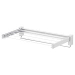 Wenko s�choir linge mural butterfly, �tendoir mural pliable gain de place, usage int�rieur, longueur ...