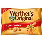 Werther's original bonbons caramel au lait cr�meux, doux et fondants, saveur authentique, 1000 g