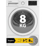 Whirlpool cwsd83mwwsfr s�che - linge pose libre chargement frontal 8 kg blanc