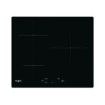 Whirlpool filo ws q5760 ne table de cuisson  induction noir - 3 foyers