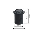 Whirlpool - filtre a charbon cave a vin - ref: 481248128177