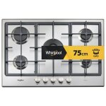 Whirlpool gmr 7522 / ixl acier inoxydable int�gr� 73 cm gaz 5 zones