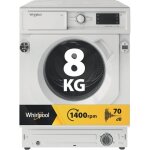 Whirlpool - lave - linge encastrable 8kg - freshcare - biwmwg81485eu