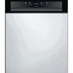 Whirlpool lave - vaisselle semi - encastrable noir 60 cm - wbc3c26b -