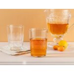 White rugs pierretta lot de 4 verres a boissons gazeuses - 510 ml