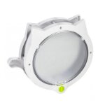 Whtie - cat door for pets cat flap - pour portes intrieures et extrieures