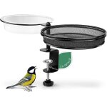 Wildlife friends i mangeoire a oiseaux et bassin a oiseaux suspendu pour balcon i mangeoire a oiseaux ...